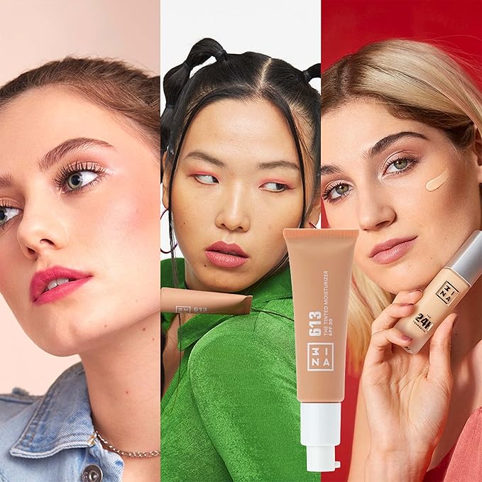 3INA 613 Tinted Moisturizer for Face with SPF Face 1 oz