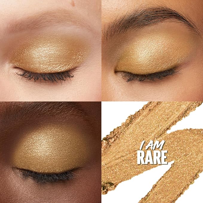 Maybelline Color Tattoo Longwear Multi-Use Eye Shadow Stix, All-In-One Eye Makeup for Up to 24HR Wear, I am Rare (Gold Shimmer), 1 Count