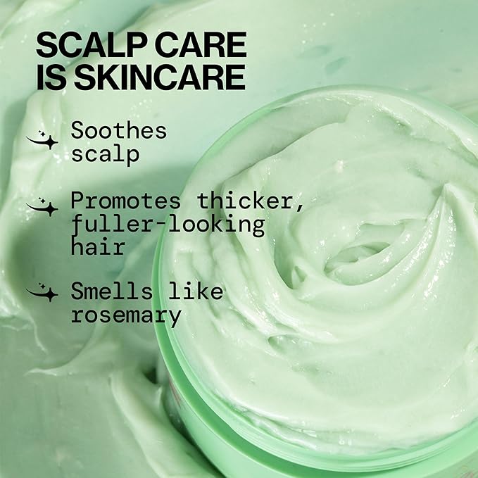 Pacifica Scalp Smoothie Hydrating Scalp Treatment & Leave-On Hair Mask, Cooling Relief for Dry, Flaky, Itchy Scalp & Thinning Hair, Vegan & Cruelty-Free, 6 fl oz