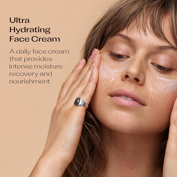 Trilogy Ultra Hydrating Face Cream, Intense Moisture for Dry Skin, 2.5 fl oz