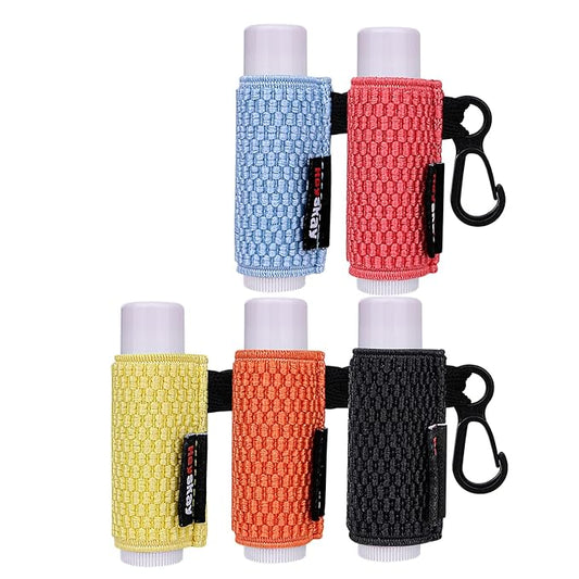 5PCS Lip Balm Holder Lipstick Sleeves