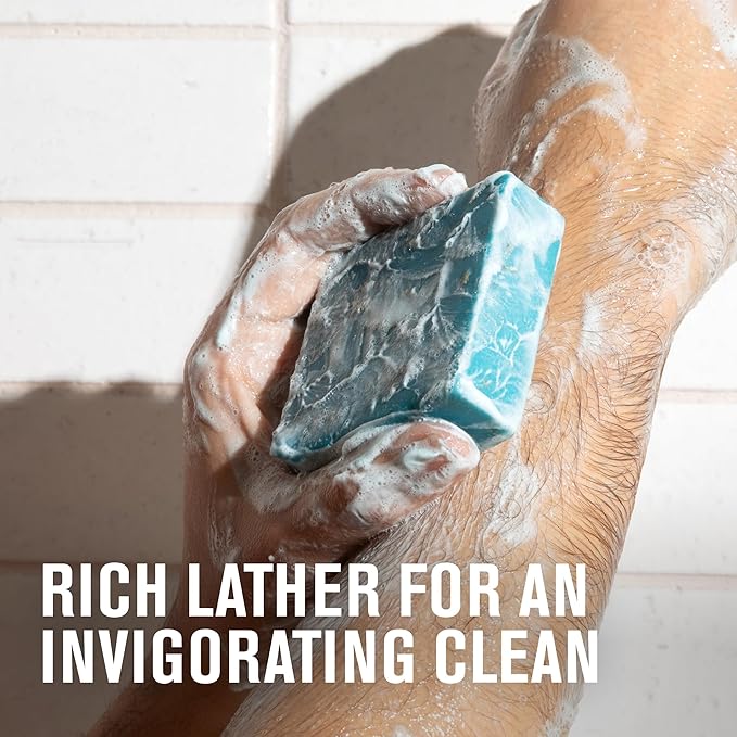 Every Man Jack Cold Processed Mens Bar Soap - Hawaiian Citrus Scent - Deeply Cleans & Hydrates w/Naturally Derived Ingredients - (3 Pack)