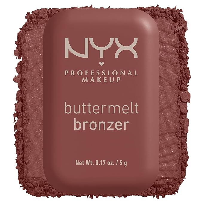 NYX PROFESSIONAL MAKEUP Matte Buttermelt Bronzer, Longwear Face Makeup with Up to 12 Hours of Wear, Vegan Formula - Butta Dayz