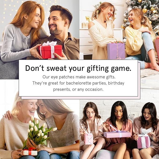 grace & stella Award Winning Under Eye Mask - Reduce Dark Circles, Puffy Eyes, Undereye Bags, Wrinkles - Gel Under Eye Patches - Gifts for Girlfriend - Vegan Cruelty-Free Self Care (48 Pairs, Pink)