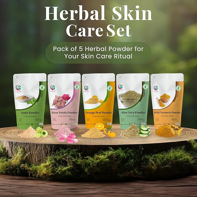 Herbal Skin Care Set | 5 powders in 100g