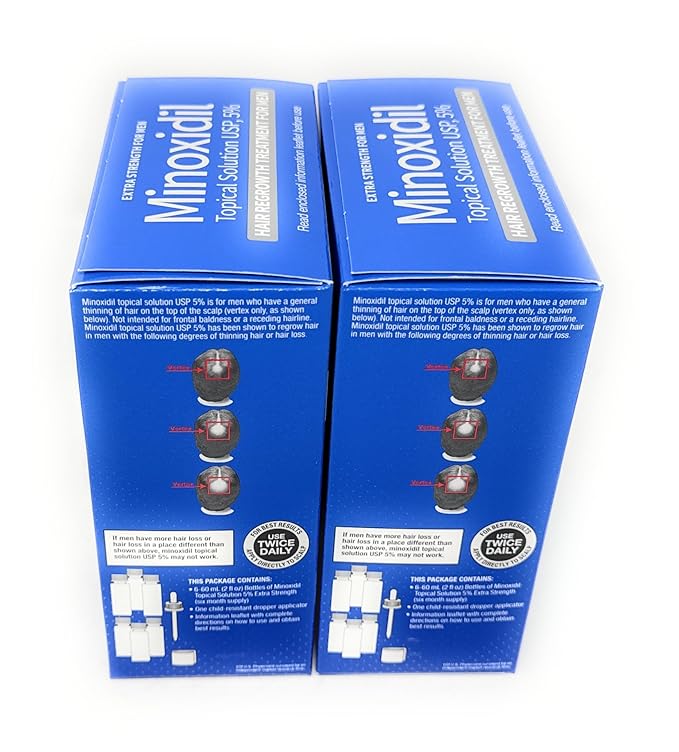 Kirkland WeyDOc Minoxidil 5 percent Extra Strength Hair Regrowth for Men, 12 Months