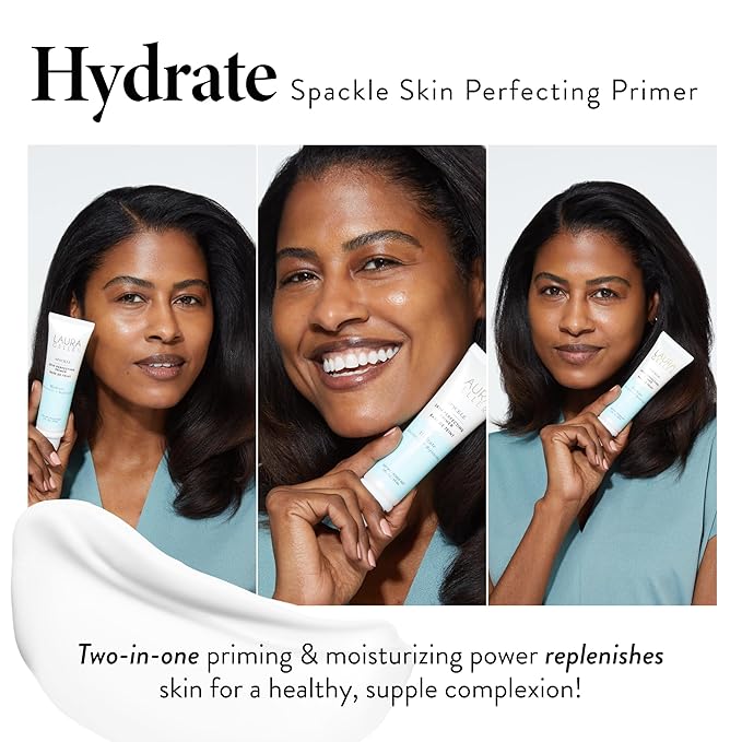 LAURA GELLER NEW YORK Spackle Duo: Spackle Super-Size Skin Perfecting Makeup Primer - Hydrate + Champagne Glow