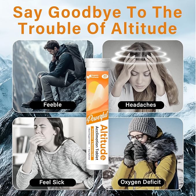Altitude Sicknệss Prevention Tablets, Supports Rapid