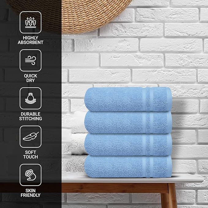 Infinitee xclusives blue hand towels