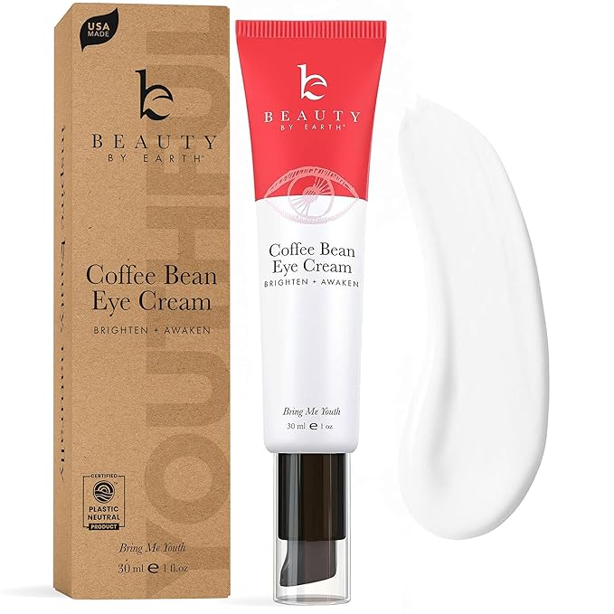 Caffeine eye cream for puffiness