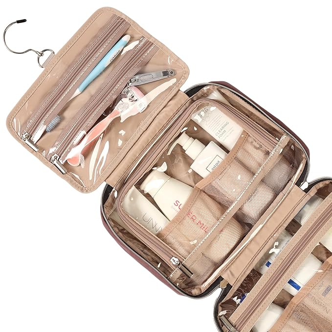 Nishel travel toiletry bag for