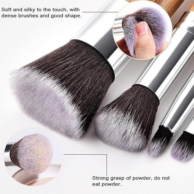 Cream Concealer Contour Palette, 12 Colors Foundation Palette Cream Makeup Palette with 11 Pcs Makeup Brush Set, Long Wearing Blendable Full Coverage