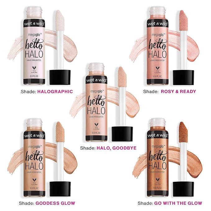 wet n wild MegaGlo Hello Halo Liquid Highlighter The Glow