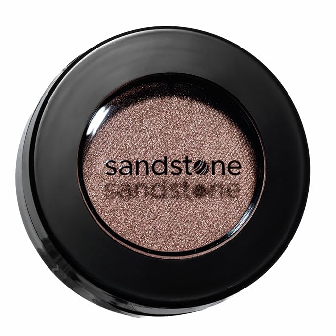 Eyeshadow for Sensitive Eyes, Eyeshadow with Long Durability, Allergy Certified, Fragrance-Free and Vegan Eye Make-Up, Hypoallergenic Make-Up (584 Dark Bronze)