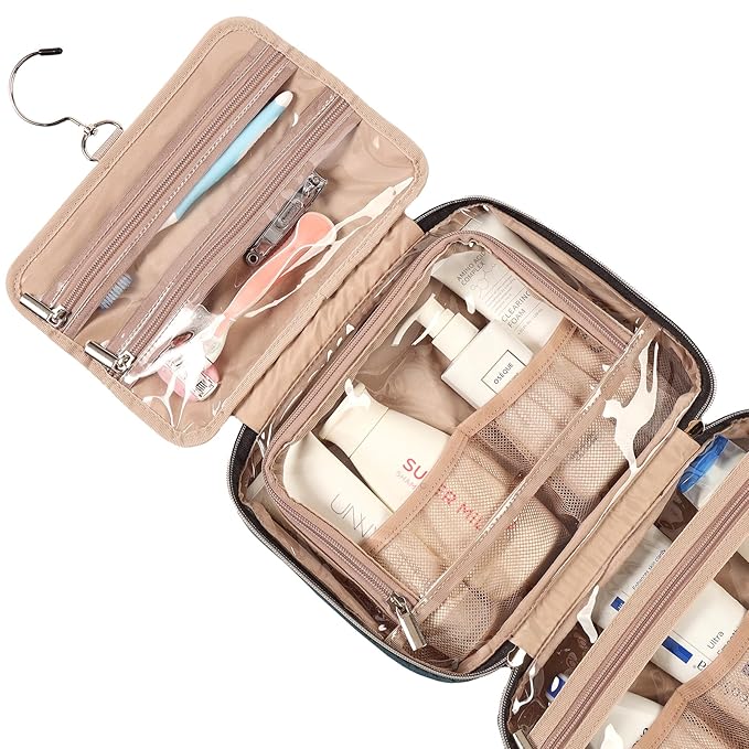 Nishel travel toiletry bag for