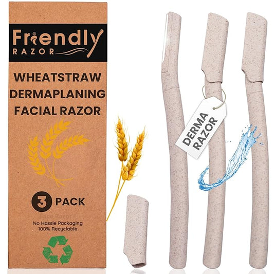 Dermaplaning Tool for Face – Removes Peach Fuzz & Exfoliates Skin | Dermaplane Blade | Facial Razors for Women | Derma Razor | Facial Razor | Face Shaver for Women | Microblade