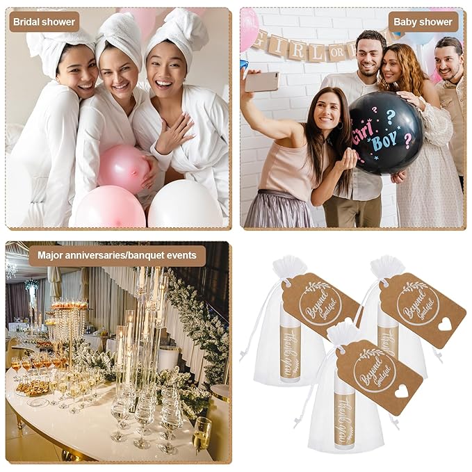 50 Set Thank You Lip Balm Bridal