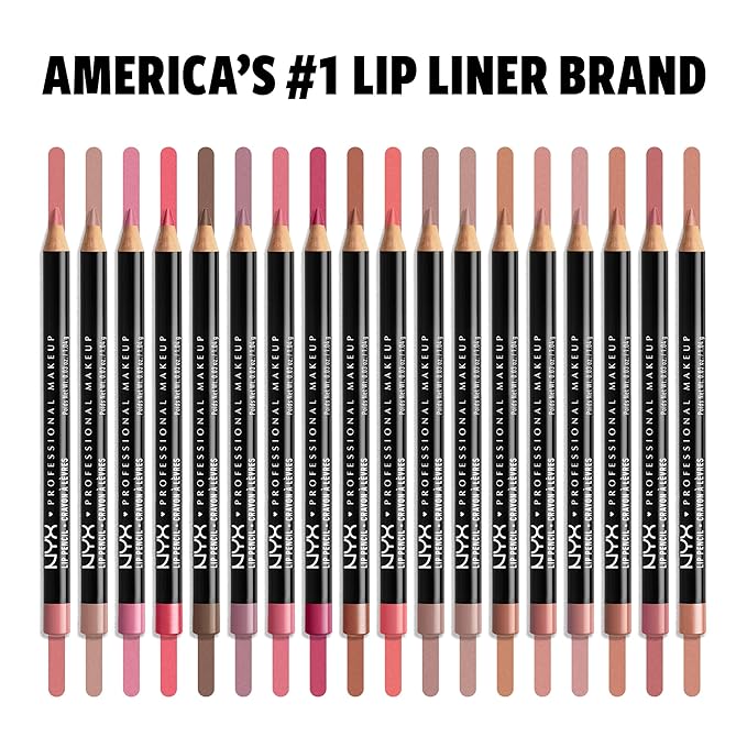 NYX PROFESSIONAL MAKEUP Slim Lip Pencil (Peakaboo Neutral) + Butter Gloss (Sugar Glass, Clear), 3-Pack Bundle