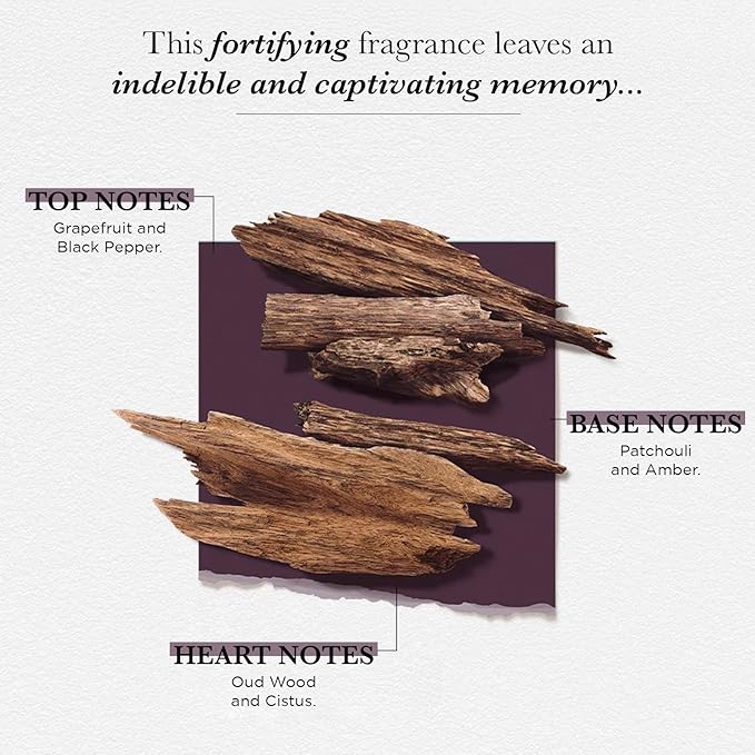 SOLINOTES Oudwood Perfume for Men - Eau De Parfum | Enchanting Woody and Musky Scent - Made in France - Vegan - 1.7 fl.oz