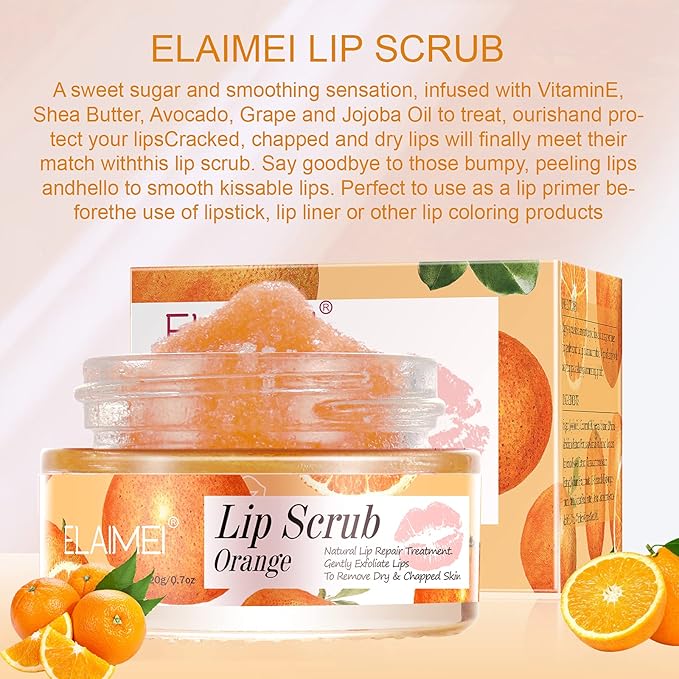 Lip Scrub, Lip Scrubs Exfoliator &