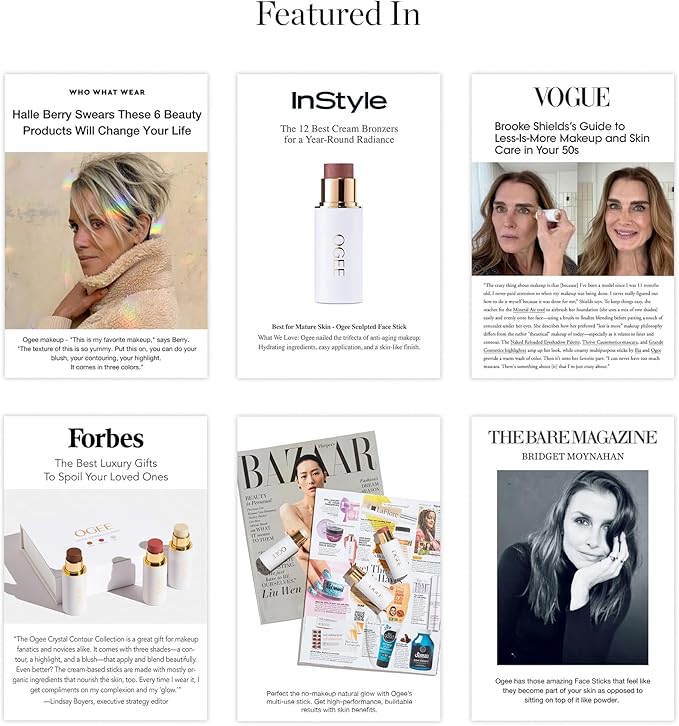 Ogee Sculpted Face Stick (OBSIDIAN - MATTE DEEP Face