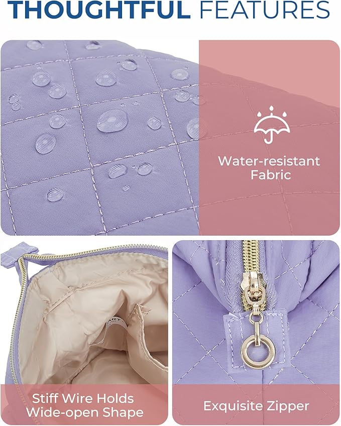 Bagsmart makeup bag, travel cosmetic