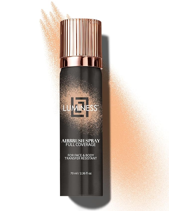 LUMINESS Spray Airbrush Foundation Makeup, Shade 030 - fl oz
