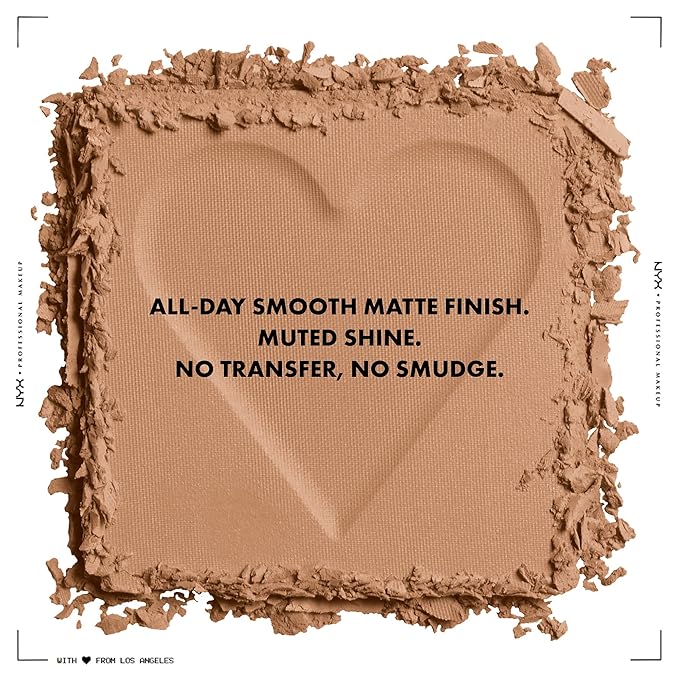 NYX PROFESSIONAL MAKEUP Can't Stop Won't Stop Mattifying Pressed Powder - Caramel