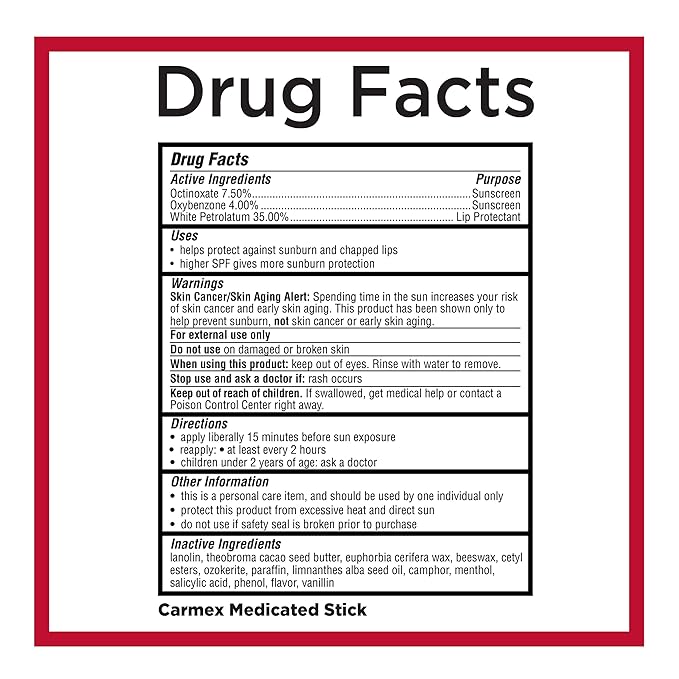 Carmex Classic Medicated Lip Balm Pack, Lip Moisturizer for Chapped Lips, 7 Count (6 Tubes and 1 Stick)