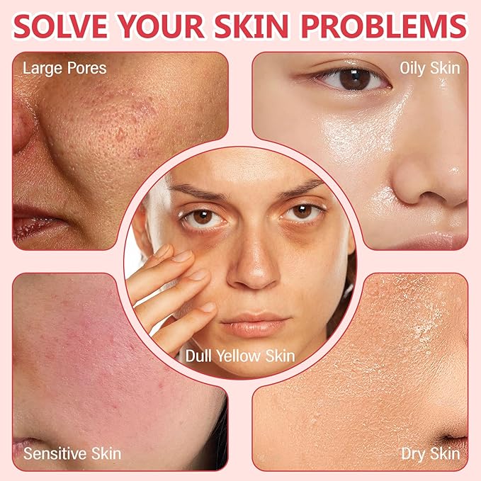 Collagen Jelly Cream - Instant Face Lift & 24h Hydration - Korean Skincare with Hydrolyzed Collagen - No Artificial Colors, 3.38 Fl Oz - Real Results, Transform Your Skin