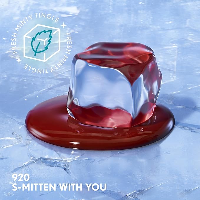 COVERGIRL Clean Fresh Yummy Plumper Lip Gloss, 920 S-Mitten With You, Shiny, Vegan Formula, Easy to Apply, Minty Flavor, 0.33oz