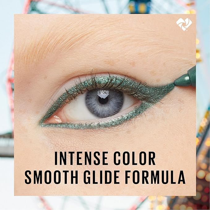 Maybelline New York Tattoo Studio Long-Lasting Sharpenable Eyeliner Pencil, Glide on Smooth Gel Pigments with 36 Hour Wear, Waterproof Metallic Nights 0.04 oz