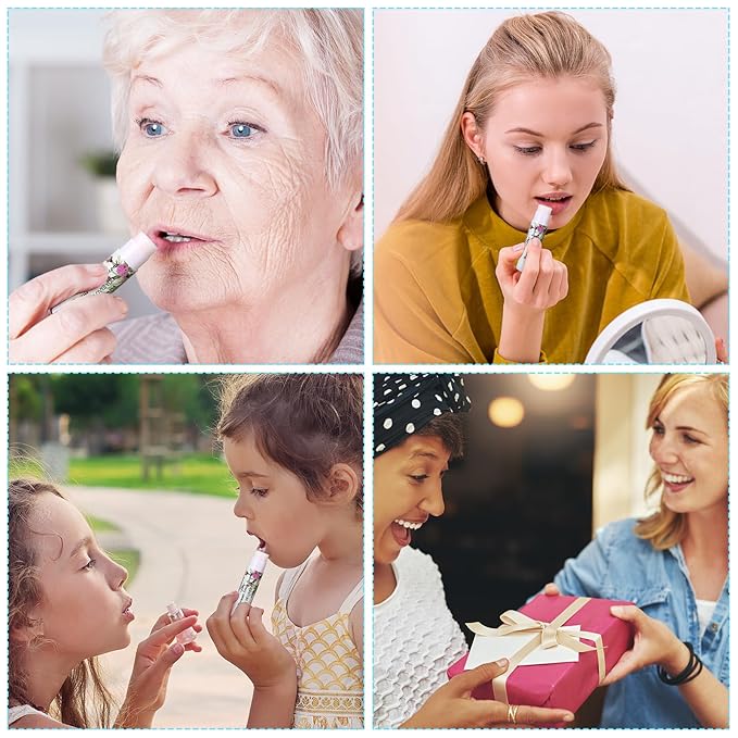 50 Pcs Lip Balm Bulk Christian Gift for Women Faith Religious Bible Verse Lip Balm Inspirational Gift Scripture Moisturizing Lip Care Product for Coworker Friend Sister Teacher Birthday