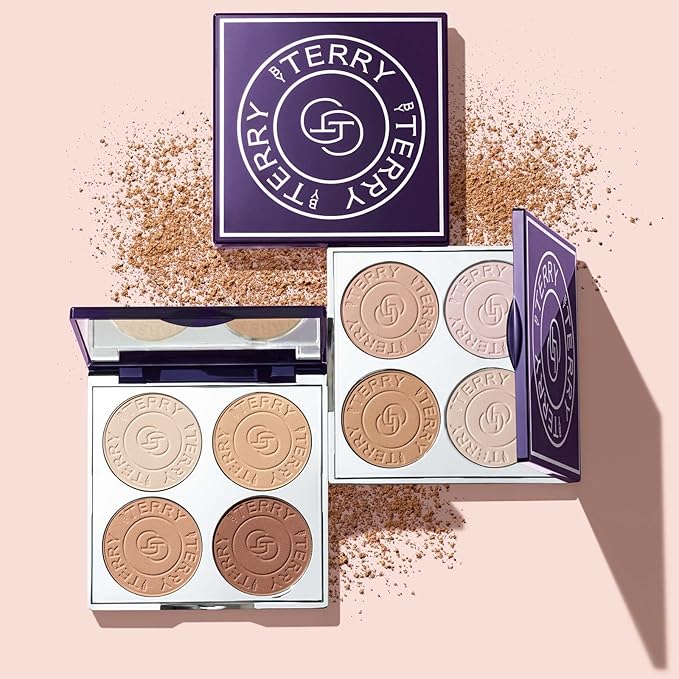 By Terry Hyaluronic Hydra-Powder Palette, 4-Shade, Vegan Contour