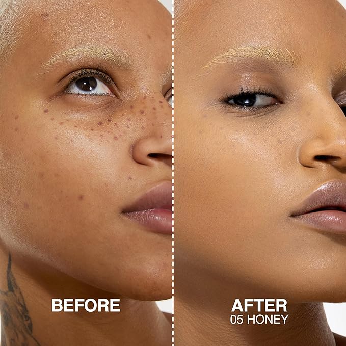 Matte Foundation Money - Long-Lasting Makeup Foundation with Flawless & Buildable Coverage - Liquid Foundation for All Skin Types (Honey)