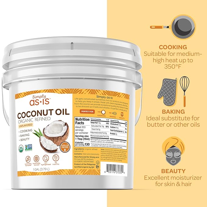 Simply as-is | Organic Refined Coconut