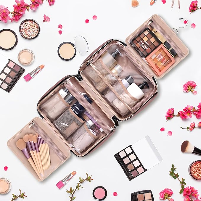 Travel toiletry bag for women,