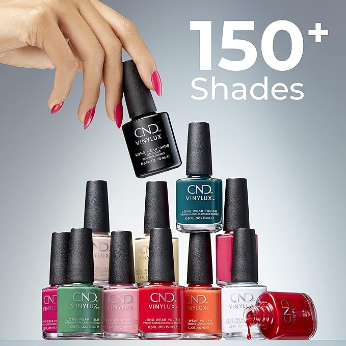 CND Vinylux Longwear Red Nail Polish, Gel-like Shine Longwear
