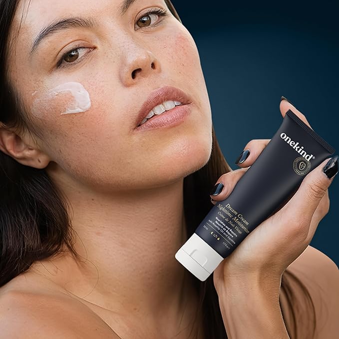 Onekind Dream Cream Night Moisturizer – Hydrating Anti-Aging Face Cream with Squalane, Rosehip & Shea Butter – Fragrance-Free, Vegan, for Dry & Sensitive Skin – 1.7 oz
