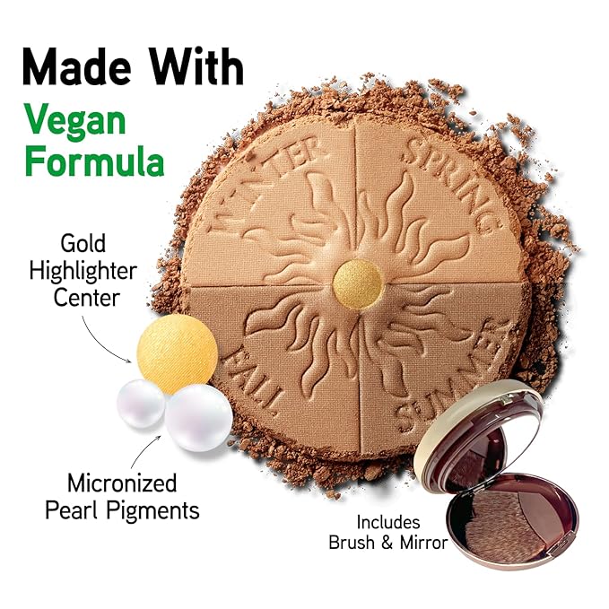 Physicians Formula Bronze Booster Glow-Boosting Season-to-Season,Customizable Seasonal Glow, - Medium-to-Dark