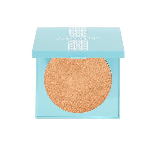 ColourPop Super Shock Highlighter Makeup - High-Pigment, Crème-Powder Face Makeup - Buildable & Blendable Formula with a Unique Bouncy Texture - Natch (0.15 oz)