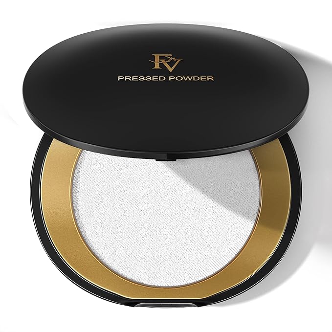 FV Talc-Free Medium Coverage Pressed Powder, Long-Lasting, Oil 0.28 Oz