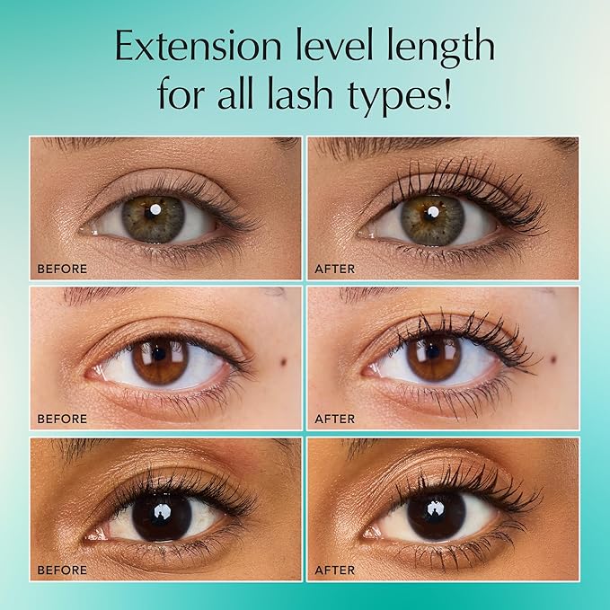 Thrive Causemetics Liquid Lash Extensions Mascara, Tubing Thrive Mascara Lengthening, Volumizing & Curling, Smudge Proof, Washable, No Clumping or Flaking, Vegan & Cruelty Free, Nola (Deep Blue)