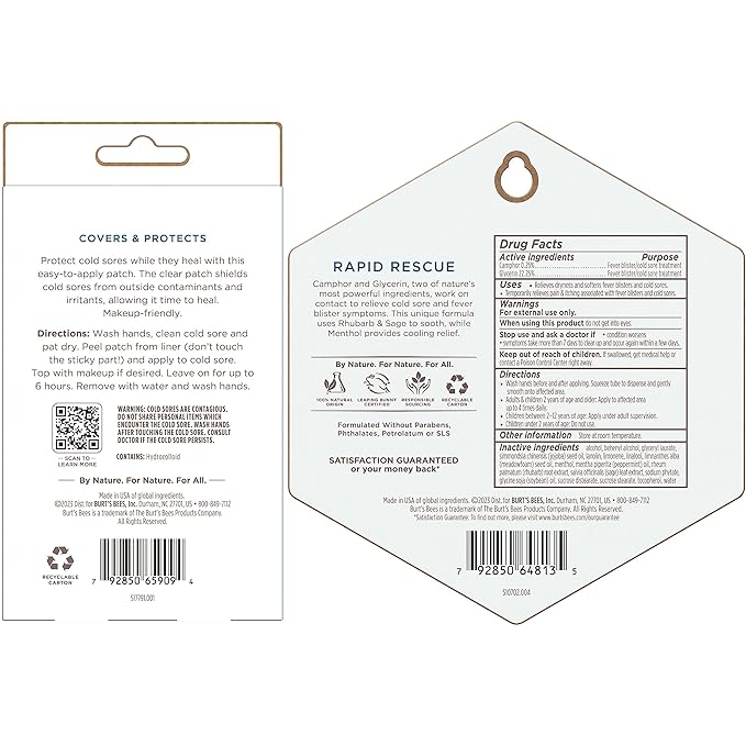 Burt's Bees Cold Sore Treatment Bundle