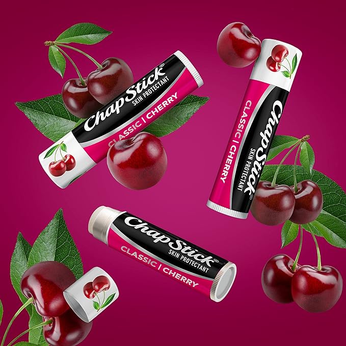 ChapStick Classic Cherry Lip Balm Tubes