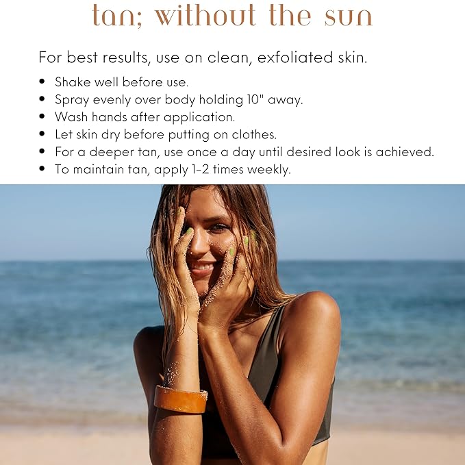 Body Drench Quick Tan Bronzing Spray Medium-Dark 6 Ounce (177ml) (2 Pack)