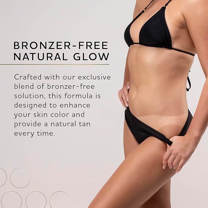 Norvell Premium Sunless Tanning Solution - Clear Plus, 1 Liter