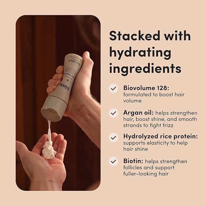 hims Max Volume Conditioner, 2 Pack - Volumizing Conditioner for Men with Biotin - Adds Lightweight Volume, Shine & Bounce - Citrus Spice - 2 x 6.4 fl oz