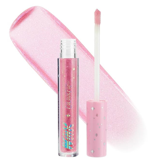 ColourPop Winx Club Ultra Glossy Lip Gloss - Hydrating Pink Lip Gloss for Juicy, Fuller-Looking Lips - Formulated with Jojoba Oil to Moisturize & Nourish - Bloom (0.11 oz)