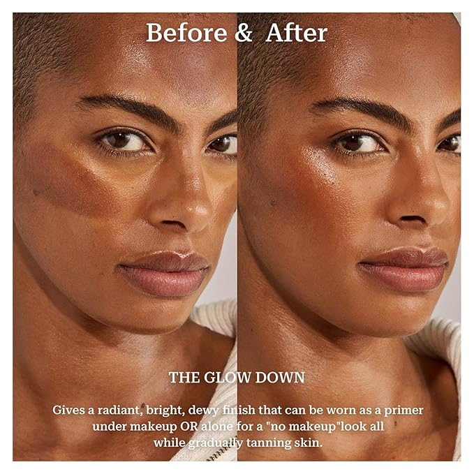 Bronzing Drops, Instant Sunshine Bronzing Drops, Lightweight and Finish(DEEP BRONZE)